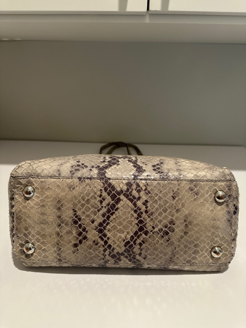Michael Kors Snake-Print Tote - Picture 6 of 14